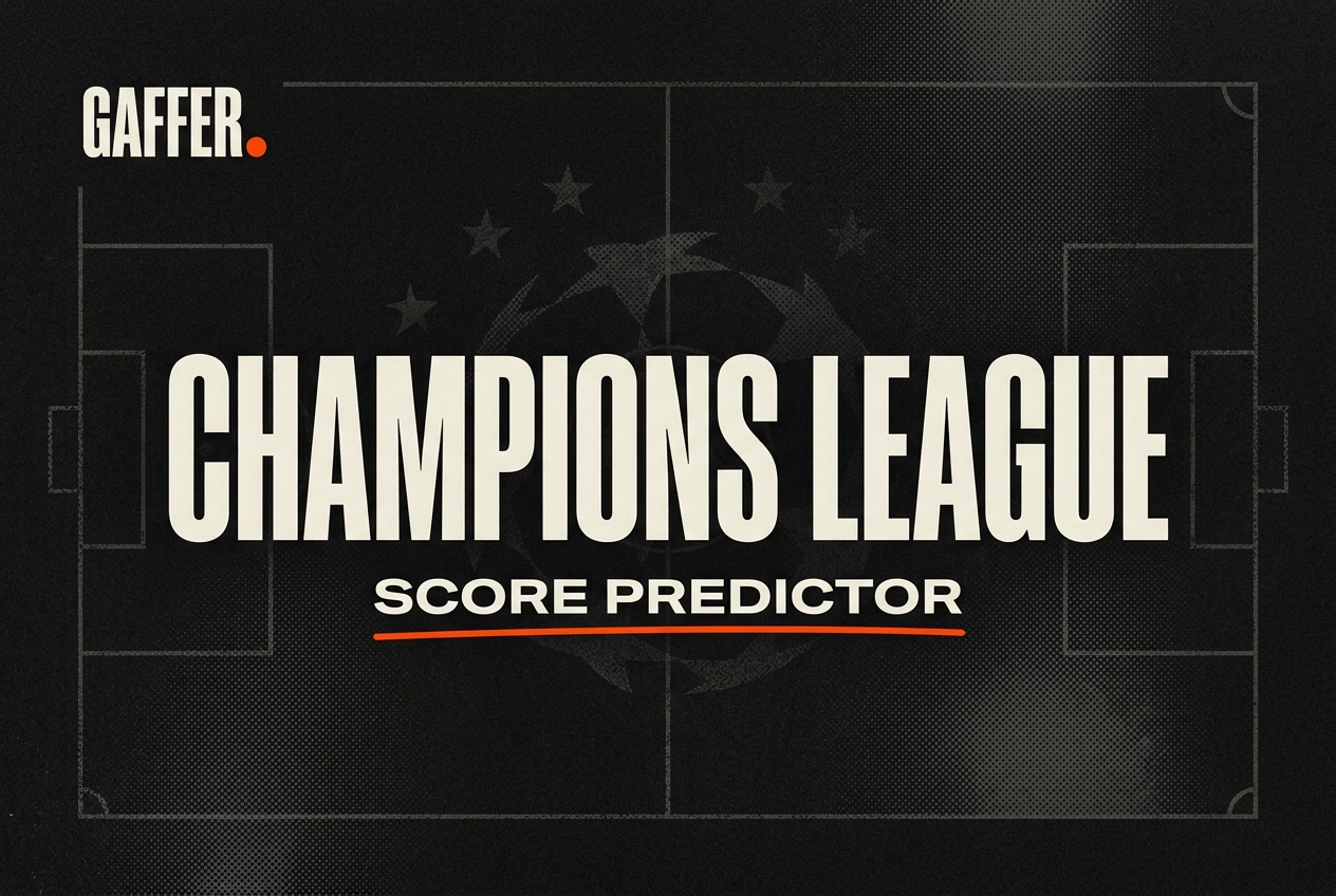 Champions League score predictor